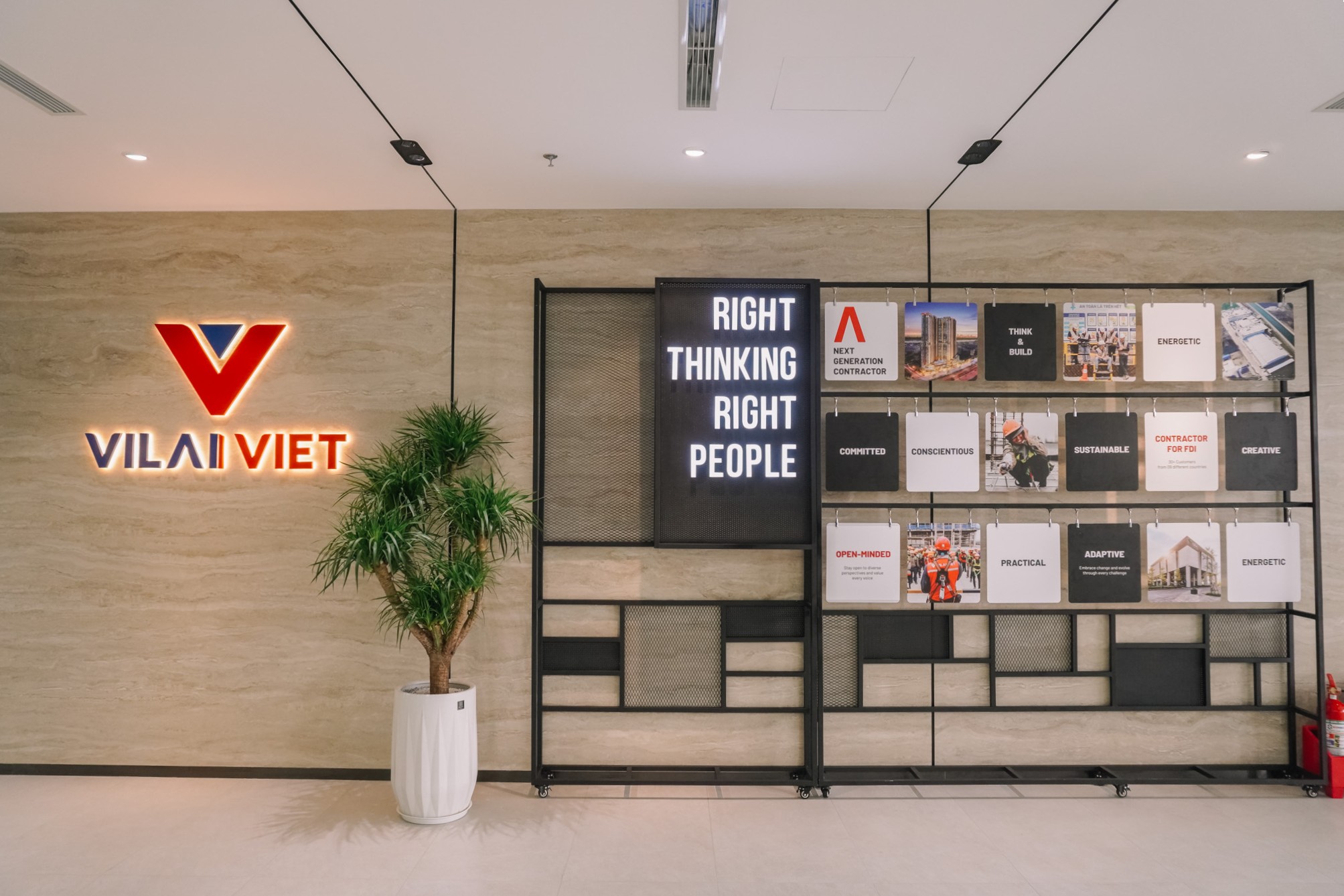 Tổng thầu Vilai Việt khai trương phân khu văn phòng mới.